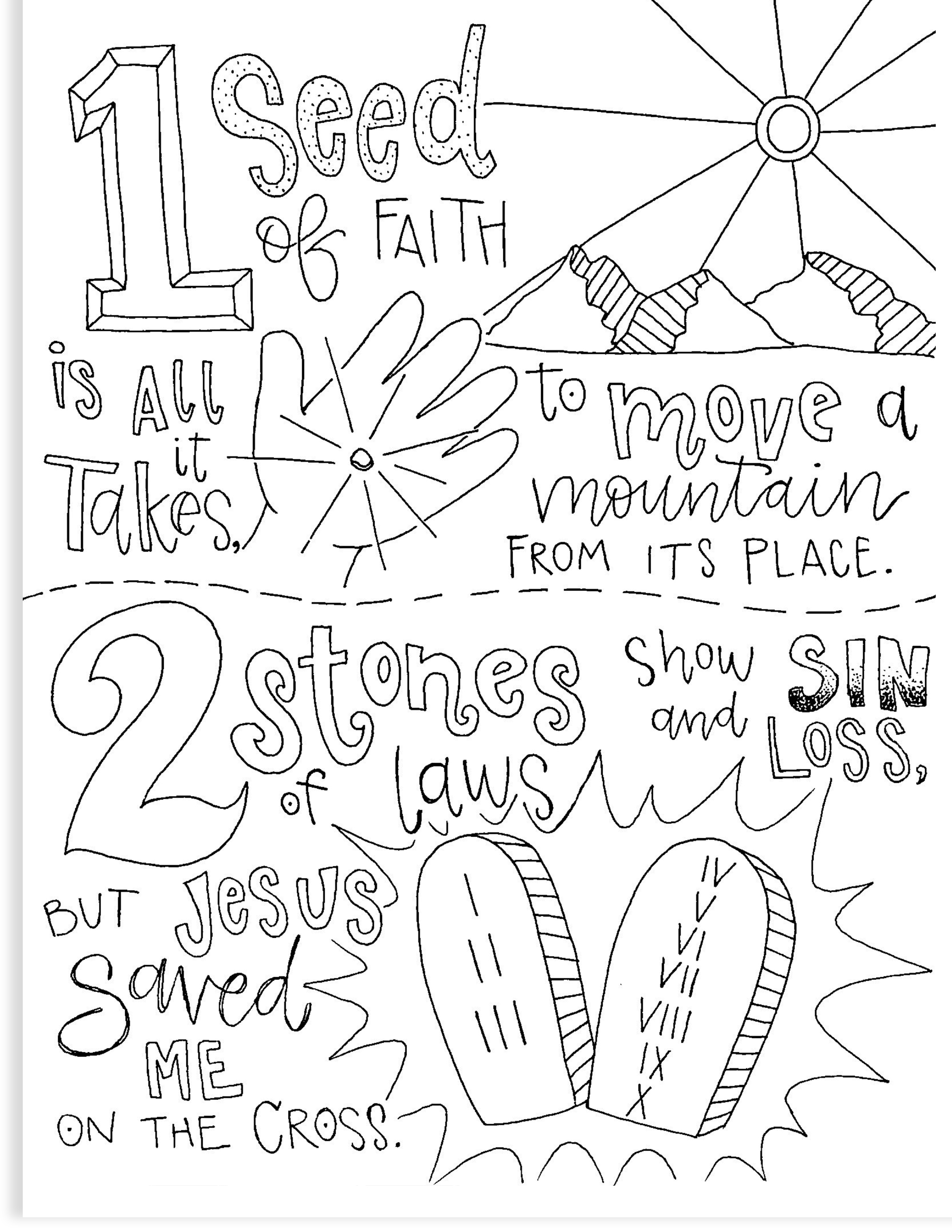 Christian Coloring Pages For Kids Free